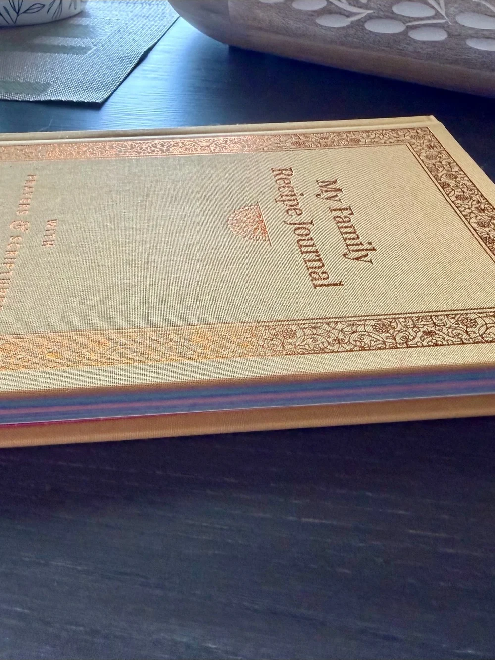 DaySpring My Family Recipe Journal Prayers Scriptures Aarti Sequeira